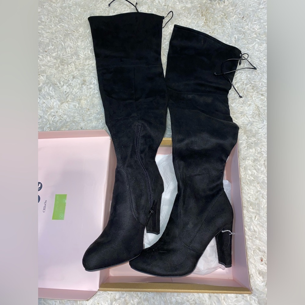 Charlotte Russe Knee High Boots